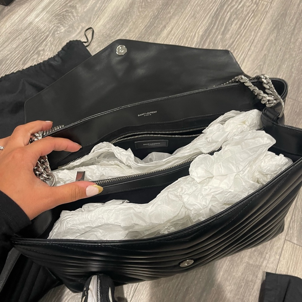 Saint Laurent LouLou Large Black